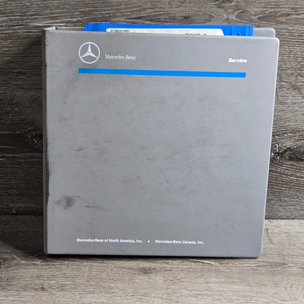 Mercedes-Benz Service Binder Microfiche Manual Organizer OEM Dealer Microfilm 2